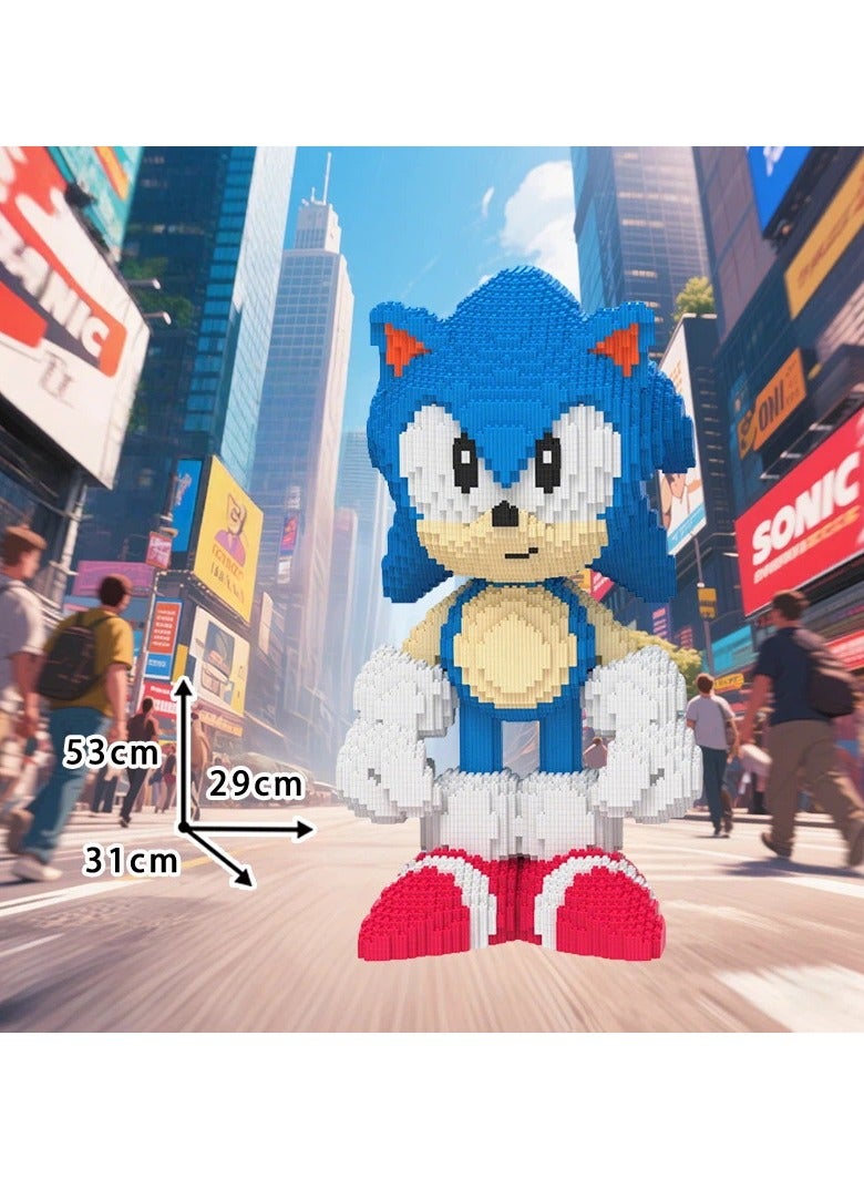 Sonic The Hedgehog Building Blocks Set Classic Game Character DIY Assembly Bricks Toy Desktop Decoration Gift for Kids Fans - Image 2