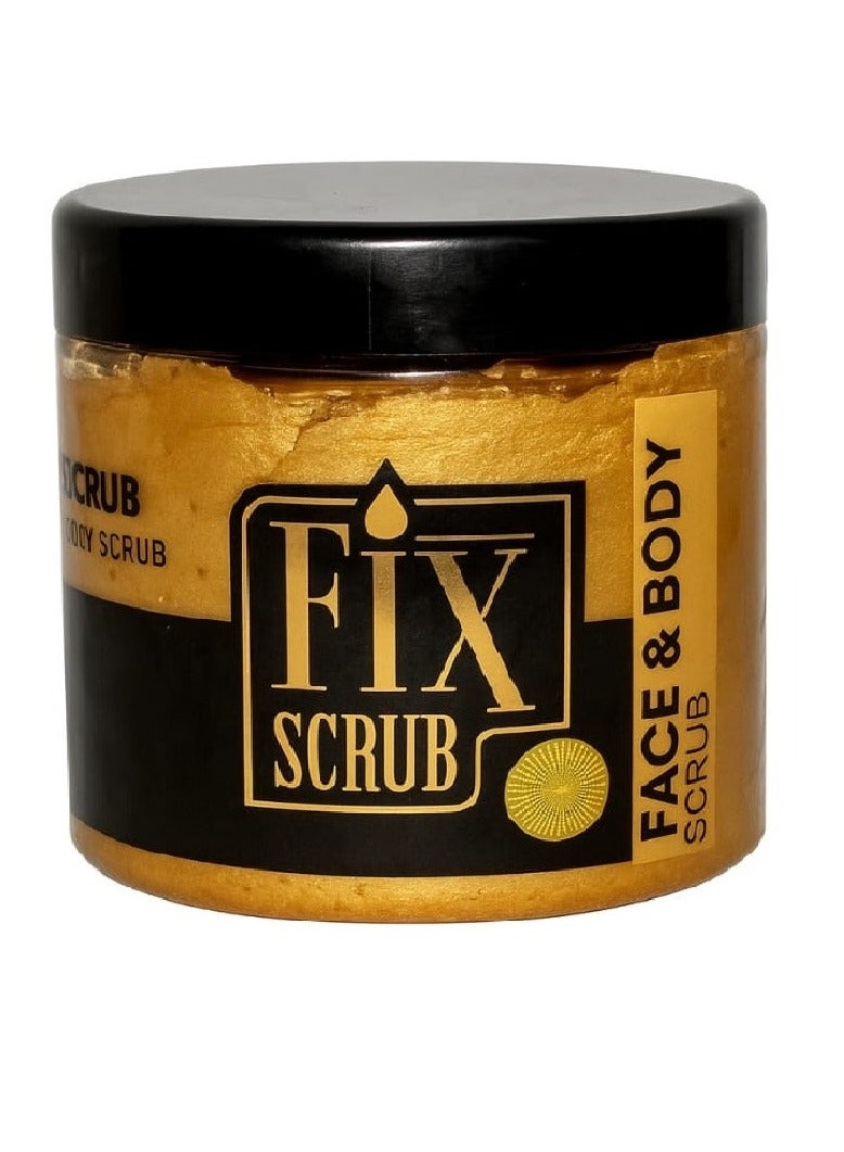 فيكس- سكراب للوجه و الجسم دهب500 جم