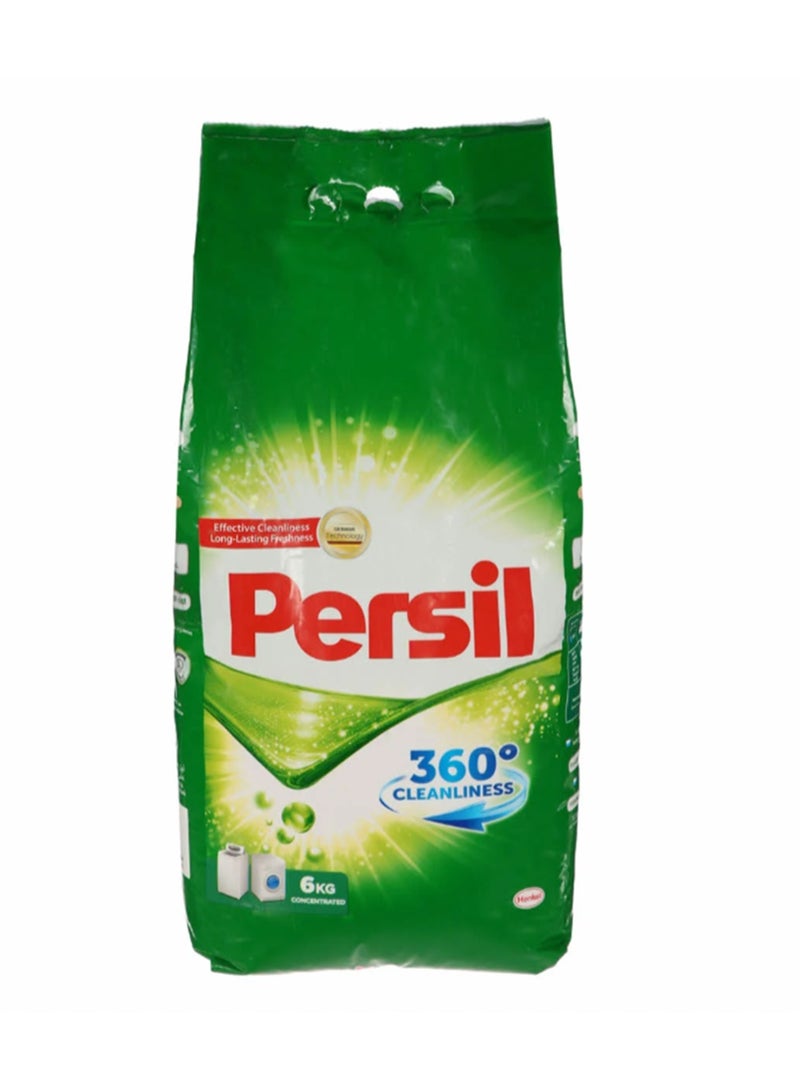Persil Low Foam Green Bag Laundry Detergent 6kg x 2 Powerful Stain Removal & Fresh Clean - Image 1