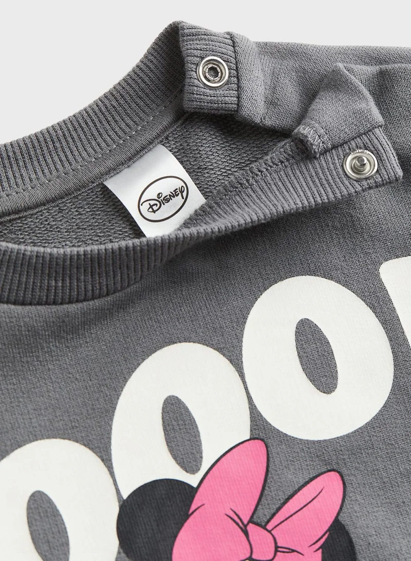 H&M Kids Printed Sweatshirt & Sweatpants Set