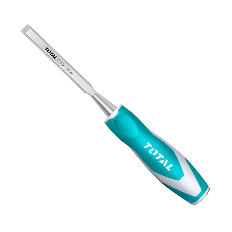TOTAL MR LIGHT TOTAL Wood Chisel CrV Chrome Vanadium W 16 x L 140 mm Silver - Image 1