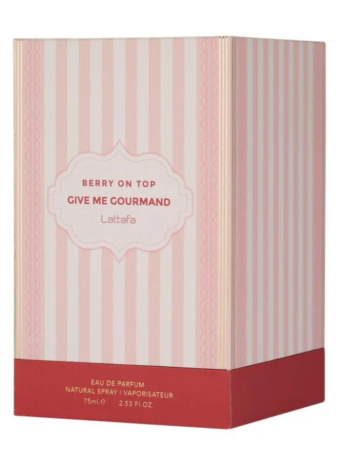 Lattafa  Lattafa Give Me Gourmand - Berry On Top 75 Ml  | Best Price UAE