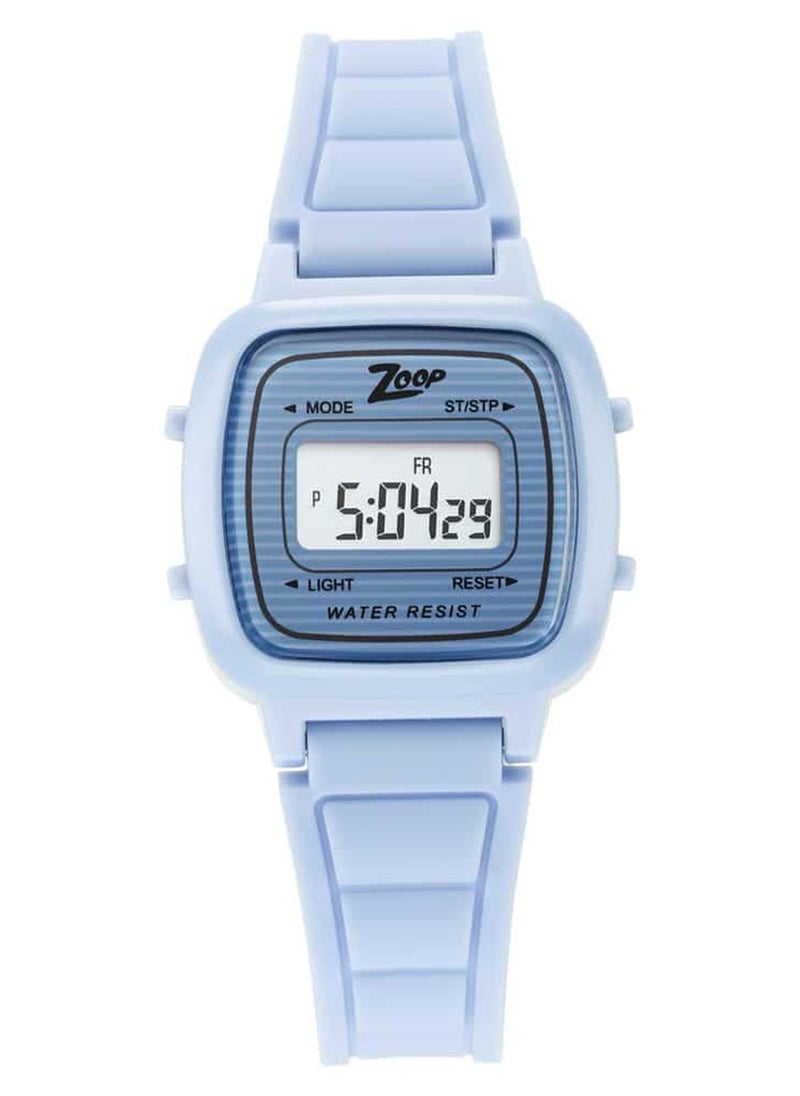 Zoop - Kids Unisex Digital Round Shape Plastic Wrist Watch 16017PP02 - 32.45 Mm - Image 1