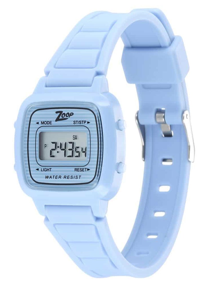 Zoop - Kids Unisex Digital Round Shape Plastic Wrist Watch 16017PP02 - 32.45 Mm - Image 1
