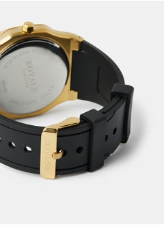Royale Mega Round Shape Analog Wrist Watch RE222/5 - 40mm - Black  - Image 4