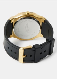 Royale Mega Round Shape Analog Wrist Watch RE222/5 - 40mm - Black  - Image 2