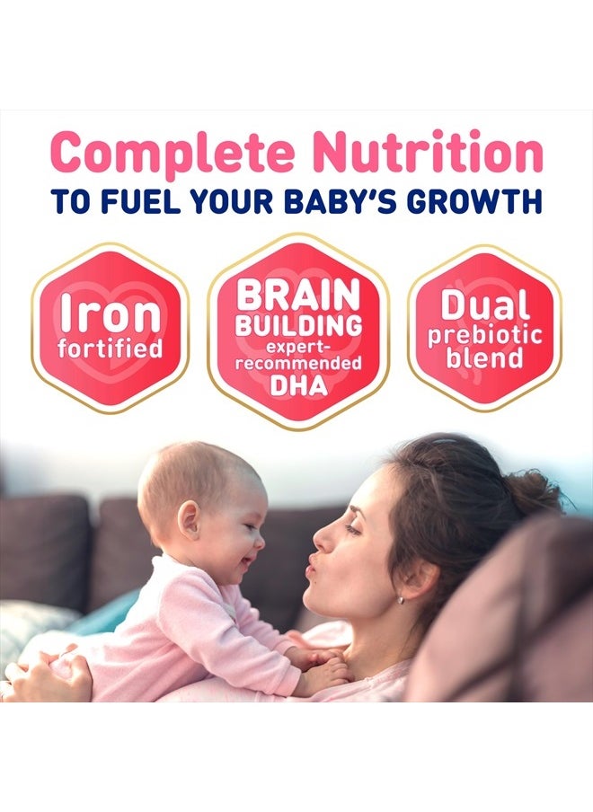 Enfamil - A.R. Infant Formula, Reduces Reflux & Spit-Up, DHA for Brain Development, Probiotics to Support Digestive & Immune Health, Reusable Powder Tub, 19.5 Oz - Image 1