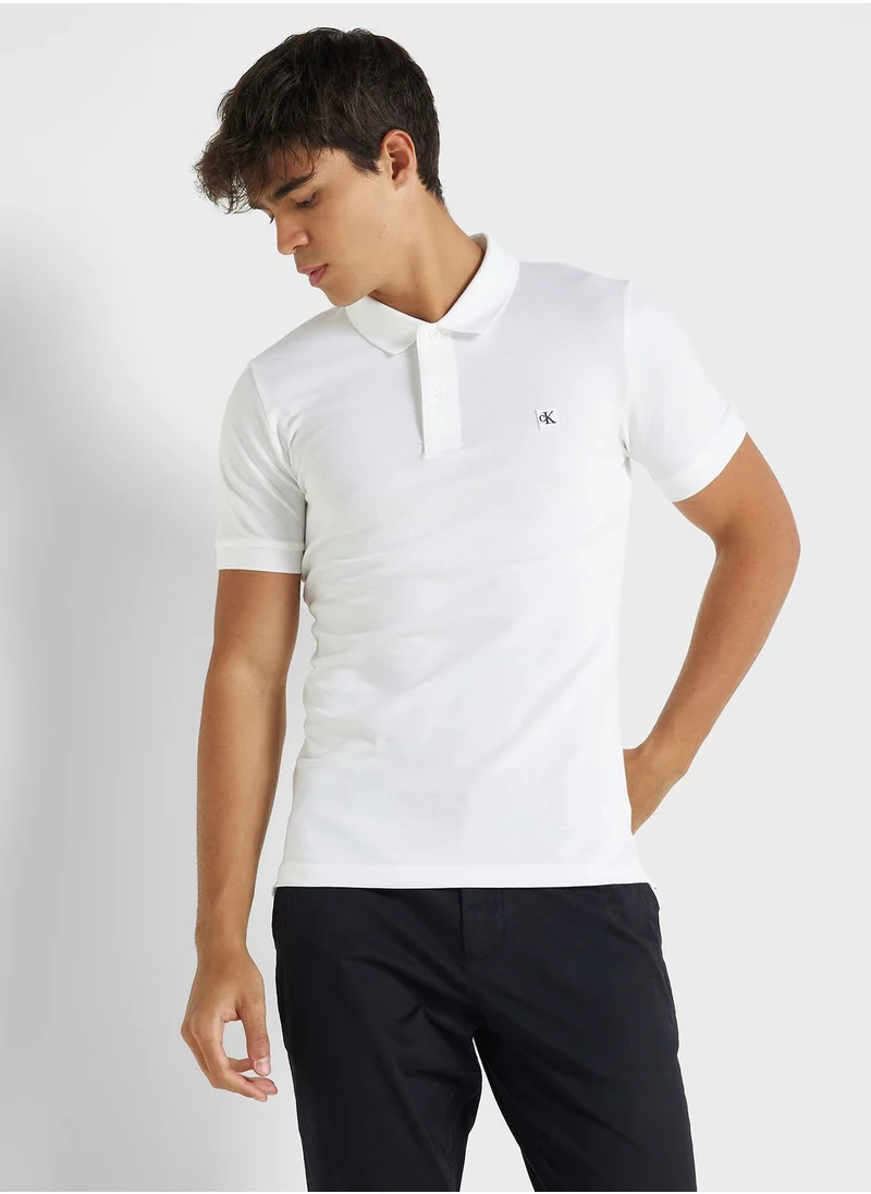 Calvin Klein Jeans Logo Polo T-Shirt