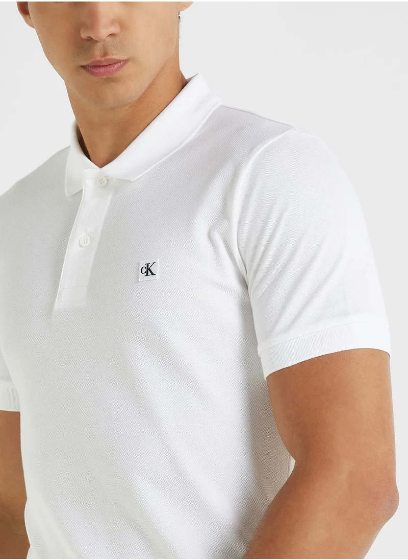 Calvin Klein Jeans Logo Polo T-Shirt