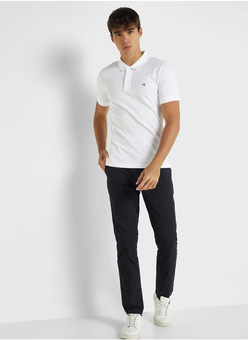Calvin Klein Jeans Logo Polo T-Shirt