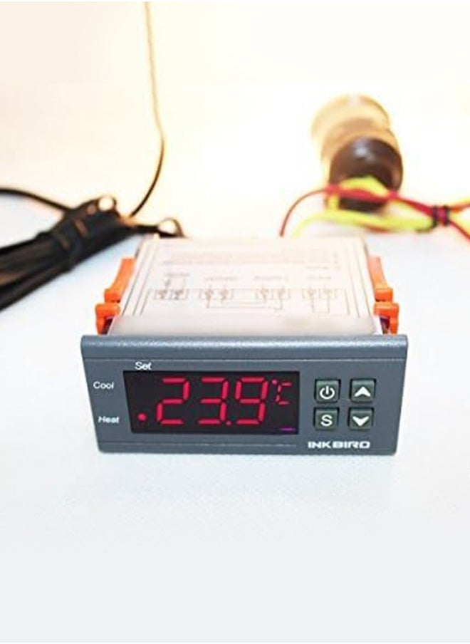 INKBIRD - INKBIRD Dual Stage ITC-1000 12V Digital Heating and Cooling Temperature Controller Thermostat - Image 1