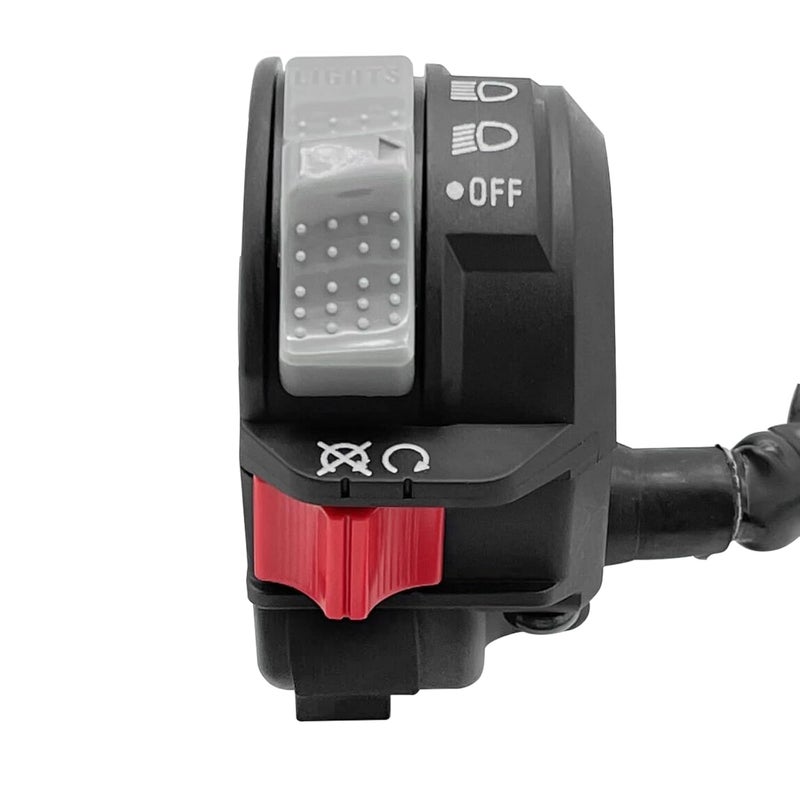 JAVIK Control Switch Stop Kill Off Headlight Light for Yamaha Banshee 350 YFZ350 (1987-1994) - Image 1