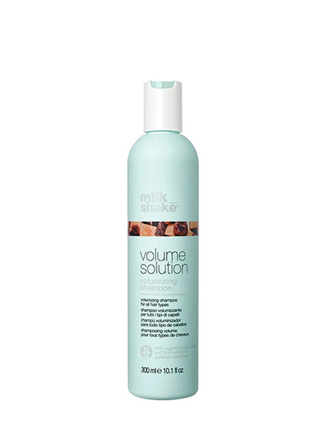 Milk Shake Volume Solution Shampoo – Volumizing Shampoo for Fine & All Hair Types – Paraben & SLES Free Formula with Sugar Cane Derivatives, Milk Proteins & Organic Fruit Extracts for Lightweight Body & Shine, 300ml - Image 1