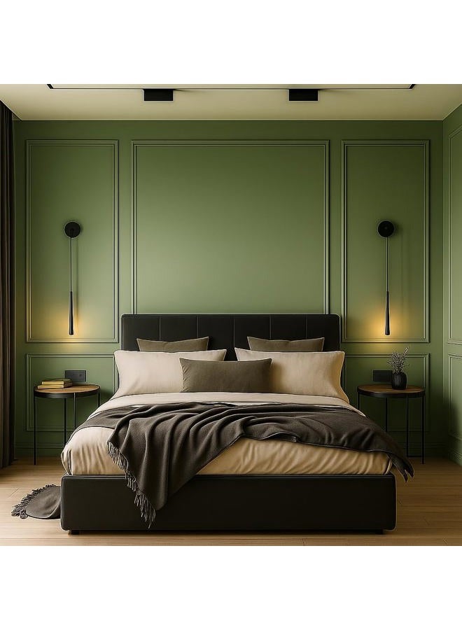 Birdeco Peel and Stick Ready to Assemble Wall molding Piece kit, All Edges precut, Factory Primed Wall molding Pieces to Make 3 top 3 Bottom Frames P-25-P - Image 1