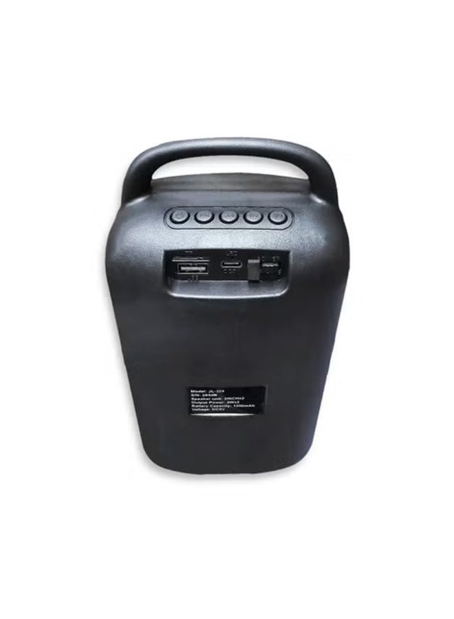 مزودة بمضخم صوت مع راديو FM ومدخل ميكروفون - JL324 - Image 3