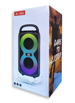 Generic Subwoofer Headphones with FM Radio and Microphone Input - JL324  - Image 2