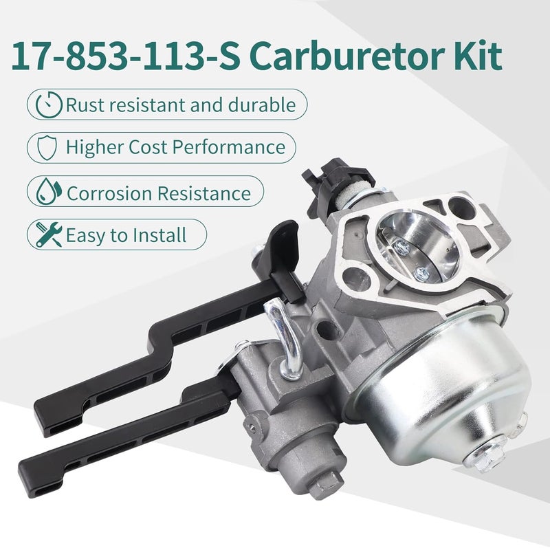 Tektall Carburetor Kit for Kohler 17 853 113-S Command Pro CH440 420CC 14HP Engine - Image 5