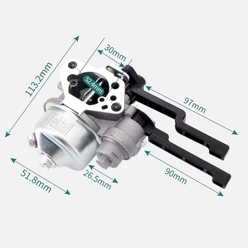Tektall Carburetor Kit for Kohler 17 853 113-S Command Pro CH440 420CC 14HP Engine - Image 2