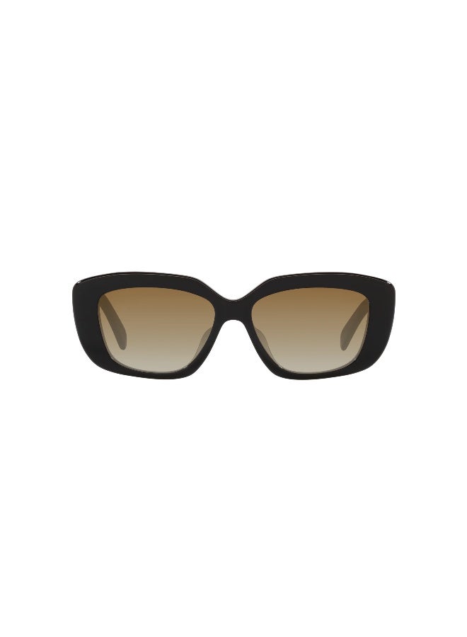 Celine CL40216U 01F Women's Full Rim Cat Eye Sunglasses - Image 2