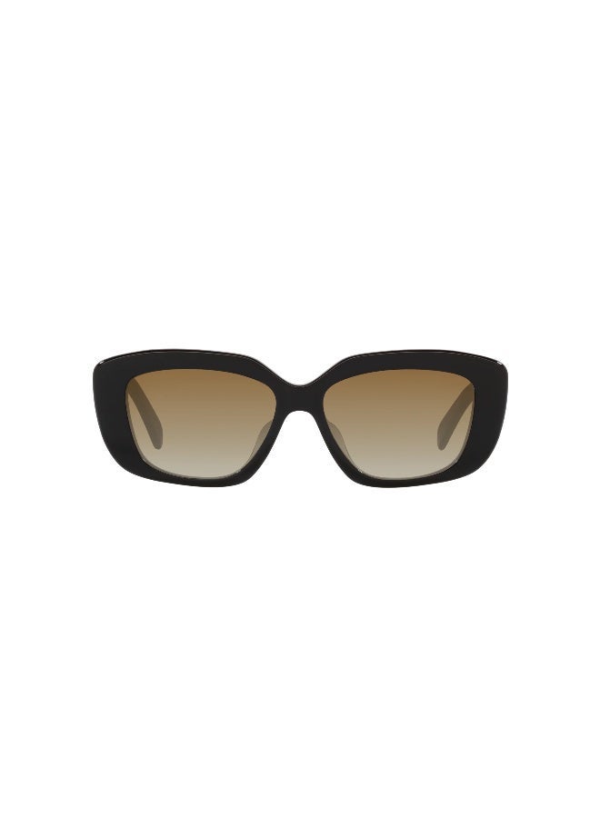 Celine CL40216U 01F Women's Full Rim Cat Eye Sunglasses - Image 1