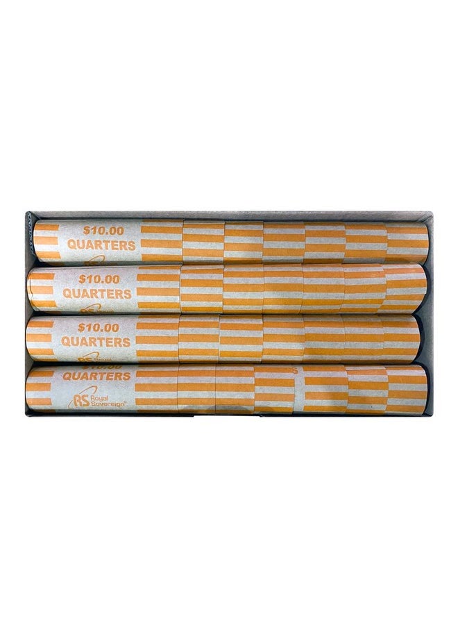 Preformed Coin Wrappers 112 Quarter Coin Wrappers (Rsw112Q)