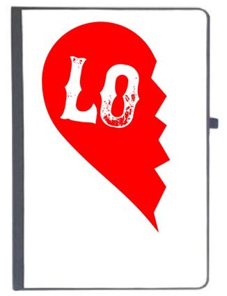 UDNAG Ruled Notebook Diary 'Couple | Love,', [A5 80Pages 80GSM] - Image 1