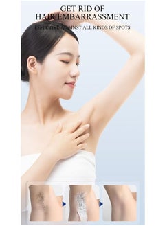 Fair King Hair removal cream for armpit hair removal, leg hair, special for sensitive skin, soothing and repairing underarms, hair removal without leaving traces per bottle 40g  - Image 2
