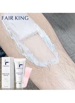 Fair King Hair removal cream for armpit hair removal, leg hair, special for sensitive skin, soothing and repairing underarms, hair removal without leaving traces per bottle 40g  - Image 5
