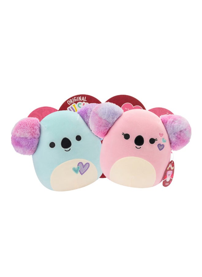 Squishmallows - 7.5 inch Kya the Blue Koala + Kaelea the Pink Koala , Officially Licensed Kellytoy Plush Toy, Colorful Soft Toy, Gift for Kids, Girls & Boys Washable Squishy Stuff Toy Multicolor All Age - Image 1