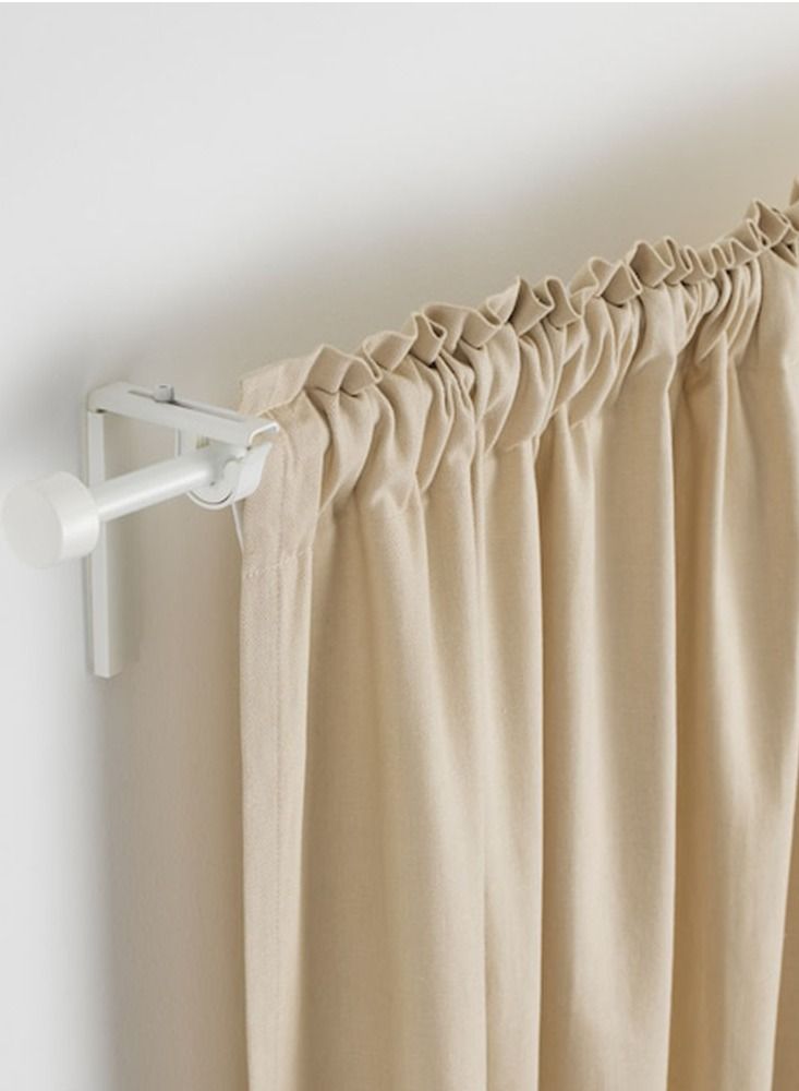 erorex Curtain rod white 70-120 cm - Image 2