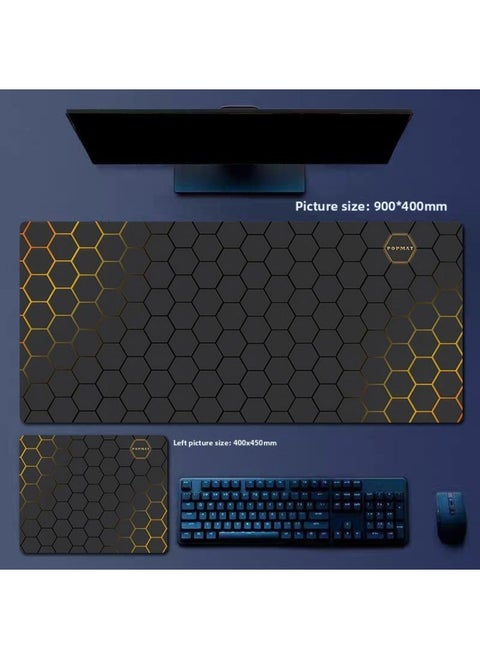 Mouse Pad Oversized Office Thickened Mouse Pad Large For Boys Computer Games Special E-sports Wrist Large Table Pad-Color:Upgraded Texture And Thickening [three-year Worry-free Warranty]-Pattern:Mechanical Style#Extra Large Desktop Mouse Pad [30x80cm]