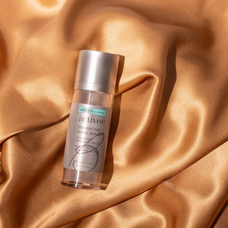 Brocato Actives Enhancing Shine Serum - 1 oz Hair Repair and Shine Booster - Image 5