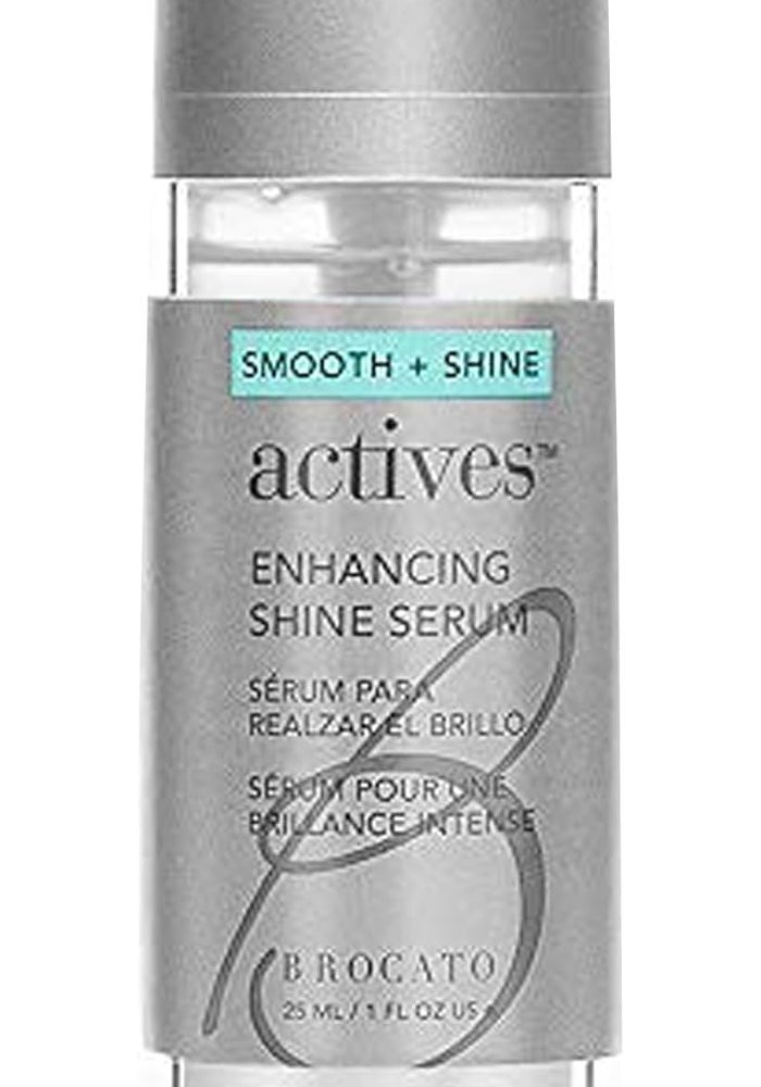 Brocato Actives Enhancing Shine Serum - 1 oz Hair Repair and Shine Booster - Image 1