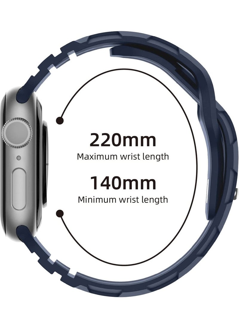 Gregoss - Apple Watch 38 40 41 mm Soft Silicone Sport Adjustable Band - Image 1