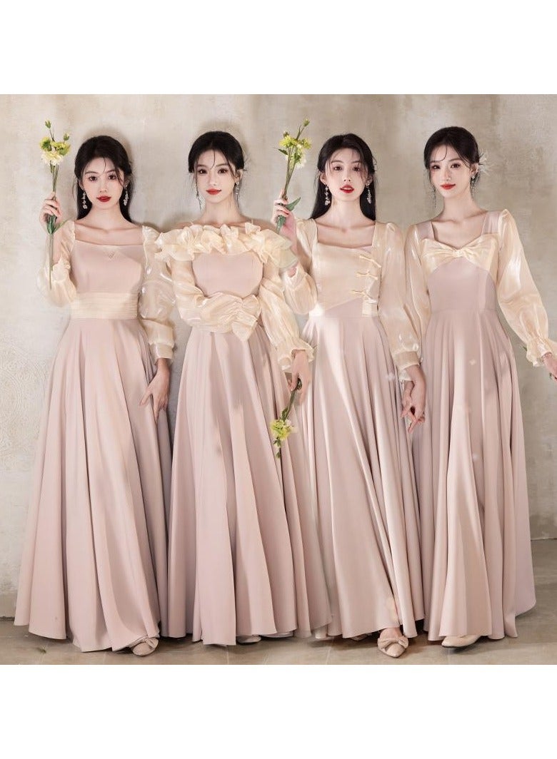 KUYING New Fashionable and Elegant Bridesmaid Dress  - Image 3