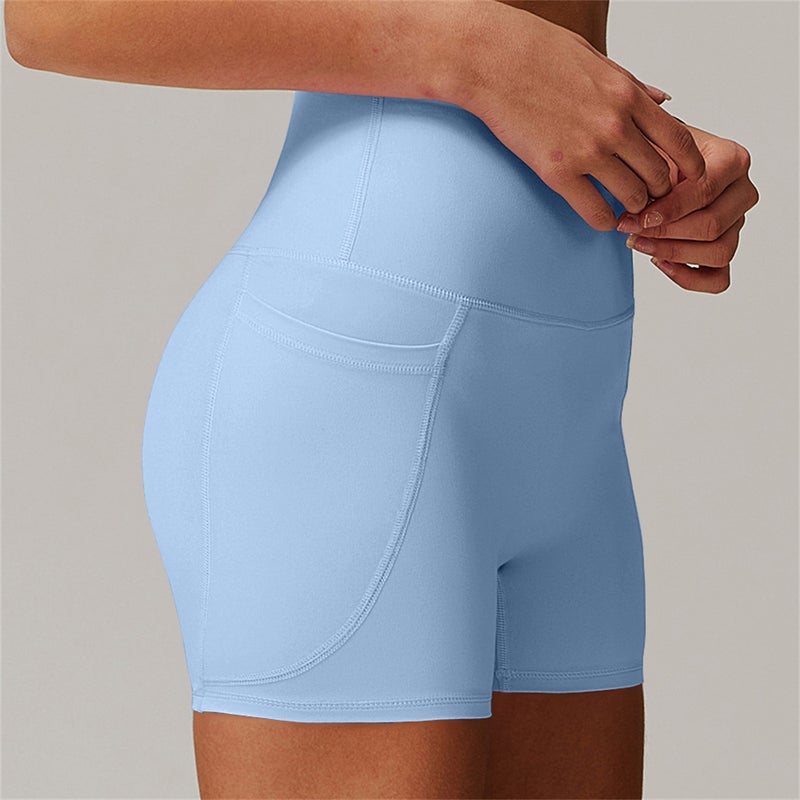 general Sports Short with Pockets Women Cycling Shorts Gym Fitness Yoga Shorts Sexy Push Up Running Tights Athletic Sportswear Female - Image 4