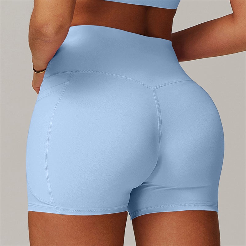 general Sports Short with Pockets Women Cycling Shorts Gym Fitness Yoga Shorts Sexy Push Up Running Tights Athletic Sportswear Female - Image 3