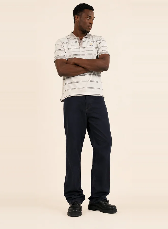 تايك تو Men Relaxed Straight Fit Mid Rise Jeans By Falcon