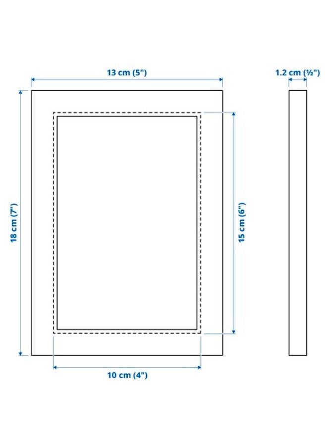 إطار، أبيض، 10×15 سم - Image 4