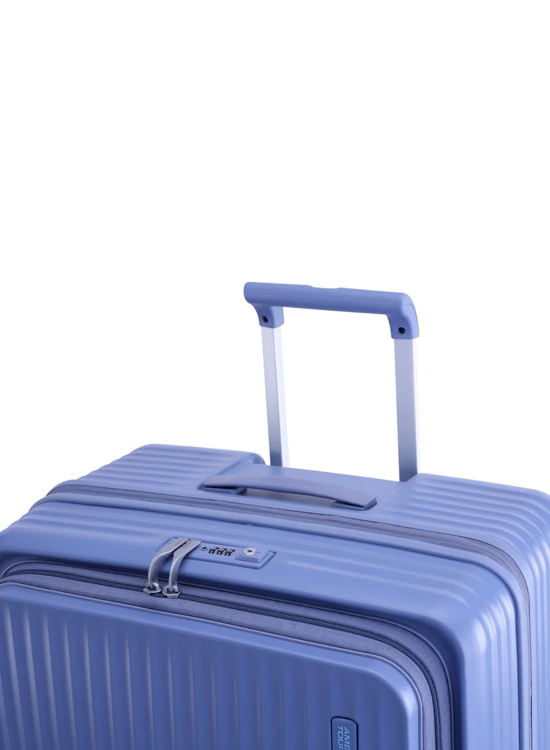 AMERICAN TOURISTER American Tourister Trento + Spinner 76 cm - Elemental Blue - 3 Years Global Warranty