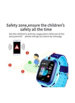 ACLIX Kids Phone Wrist Watch Smartwatch For Boys Girls With Sim Card Photo Waterproof GPS Tracker Child Kids Smart Watch Blue/Black/Purple Children's Smart Watch  - Image 4