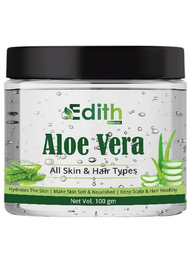 Edith Aloe Vera Gel for All Skin and Hair Types, 100g - Image 1