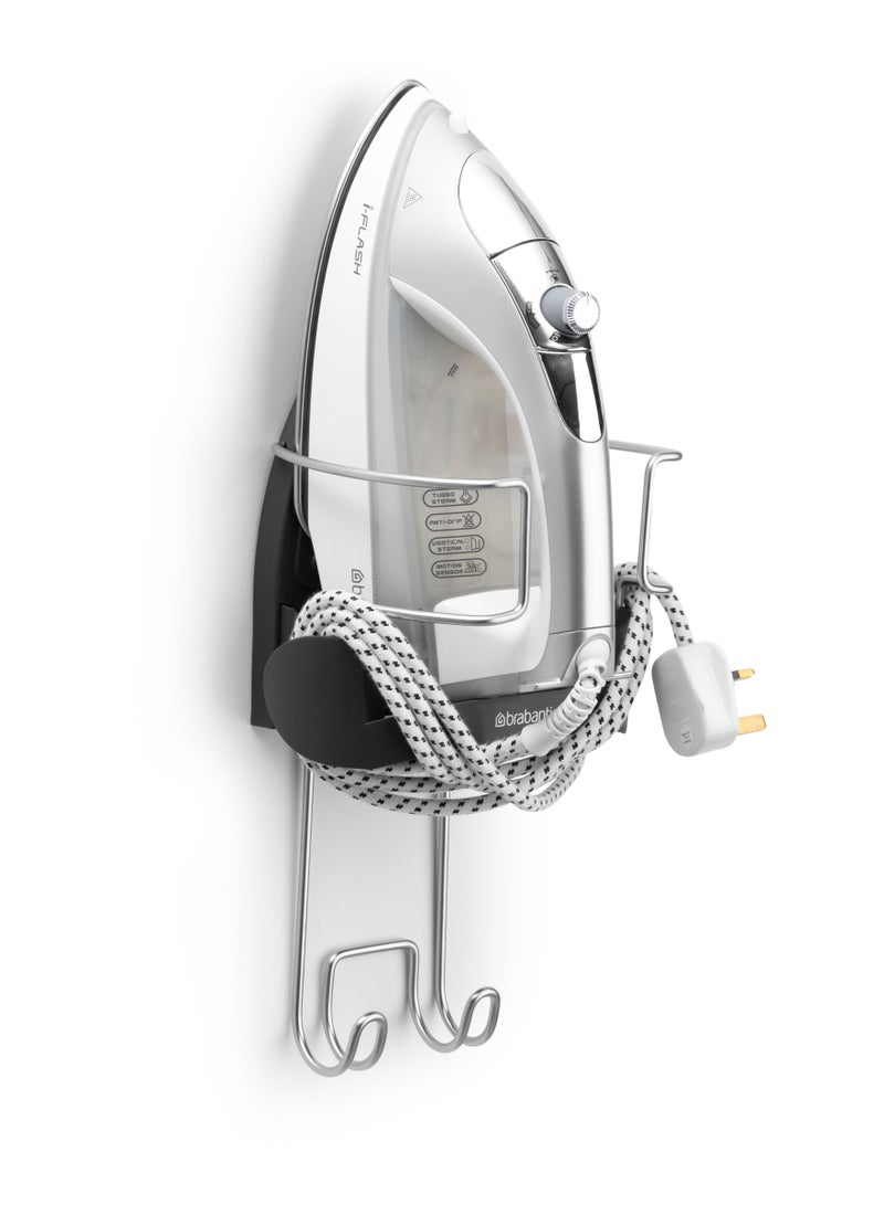 brabantia حامل حديد مثبت على الحائط مقاوم للحرارة من برابانتيا - أسود  - Image 3