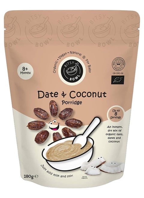 Date & Coconut Porridge From 8+ Months 180G