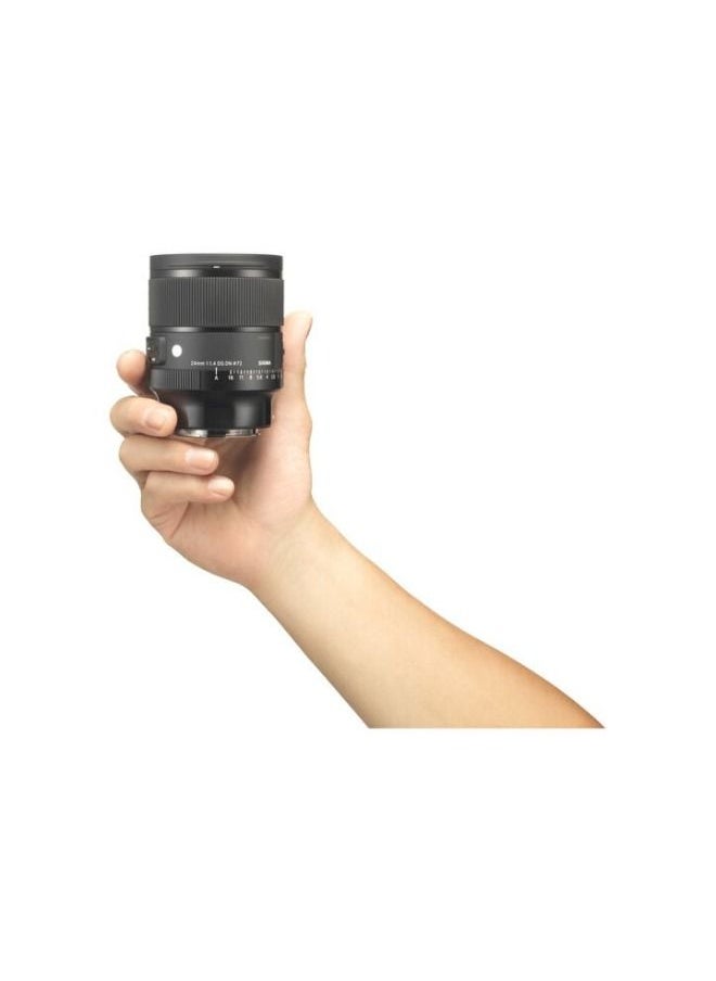 SIGMA عدسة سيجما 24 ملم f/1.4 DG DN Art لكاميرا سوني E  - Image 4