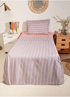 Pink Cactus Stripe Bedding Set  - Image 1