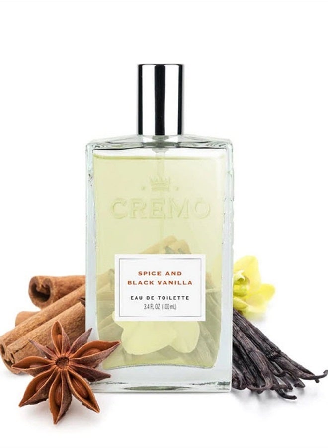 cremo Spice & Black Vanilla Cologne Spray, An Explosion of Vibrant Spices, Tobacco and Black Vanilla, 3.4 Fl Oz - Image 5