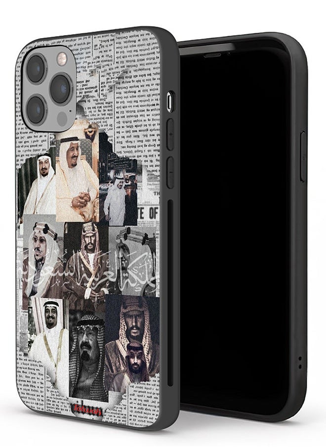 Tolwak - Apple iPhone 12 Pro Max Protective Case Saudi Kings In News Paper - Image 1