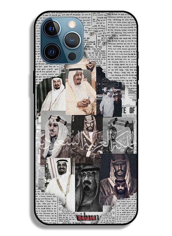 Tolwak - Apple iPhone 12 Pro Max Protective Case Saudi Kings In News Paper - Image 1