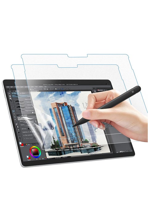 2Packs Paperfeel Screen Protector for Samsung Galaxy Tab A9,  Matte PET Paper Screen Protector for Drawing Writing [Anti-Fingerprint] [High Sensitivity]